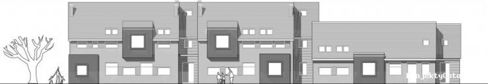 Przedszkole Fedrus - gotowy projekt budowlany - elewacja - 1